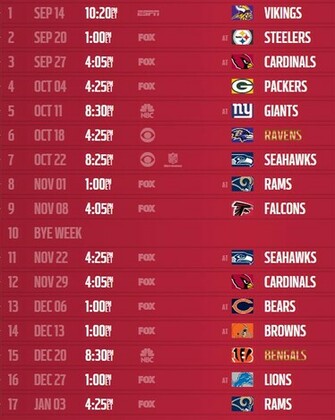 49ers Schedule Facing Fangio Bears In Week Csn Bay Area