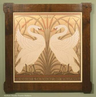 Bradbury Swan Poster Holton Studio Frame Makers