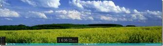 Windows Extended Wallpaper And Taskbar Across Dual Monitors