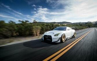 Wallpaper Nissan Gt R Car Tuning Liberty Walk Movement