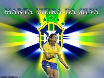 Football Soccer Wallpaper Marta Vieira Da Silva