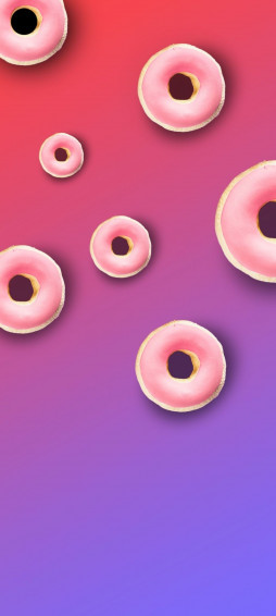 Punch Hole Wallpaper