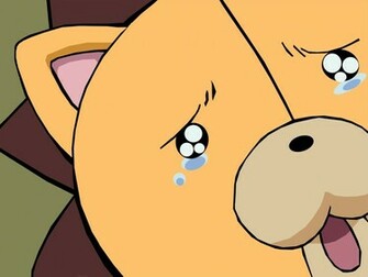 Kon In Your Face Tearing Up Bleach Anime Wallpaper