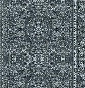 Persian Wallpaper Cerulean Blue Mineheart
