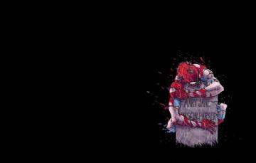 Photo Wallpaper Sadness Love Pain Black Spider Man