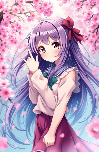 Anime Girl HD Wallpaper 1080p