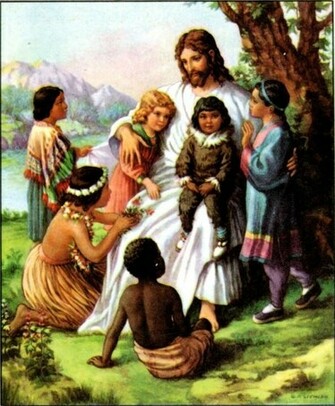 Blessings Jesus Calls Wallpaper