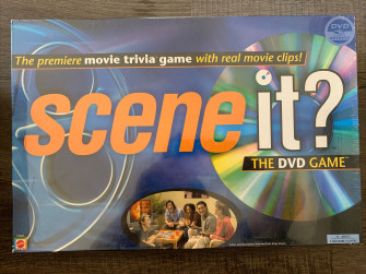 Scene It The Dvd Mattel Board Game Movie Trivia Brand New