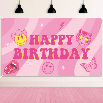 An BirtHDay Banner Preppy Amazon Au Toys Games