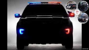 Ford Police Interceptor Utility Explorer Front