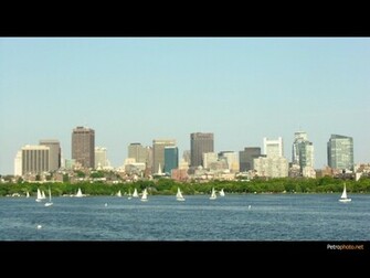 Boston Skyline Wallpaper
