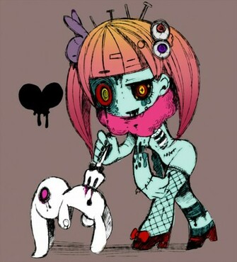 Original Zombie Girl By Out69