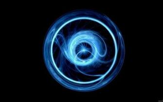 Blue Circle Wallpaper