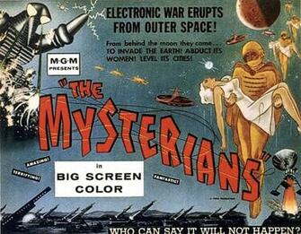 The Mysterians Alien Invasion B Movie Posters