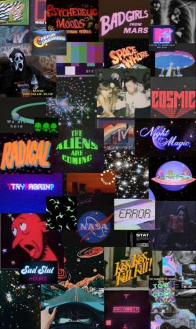 Custom Aesthetic Collage Wallpaper