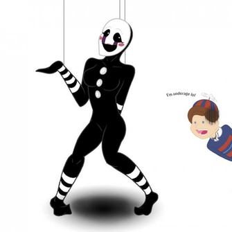 Fnaf Puppet Woman Thing By Mittenpatty