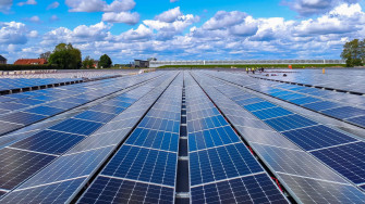Solar Panel Background Wallpaper