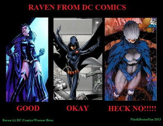 Raven Dc Comics New