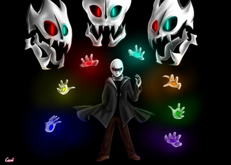 Gaster From Glitchtale By Camilaanims