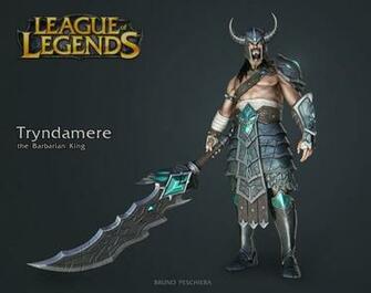 Tryndamere The Barbarian King Small By Peschiera