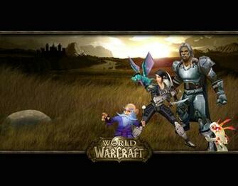 Wow Alliance Chars Wallpaper By Omegaclarens