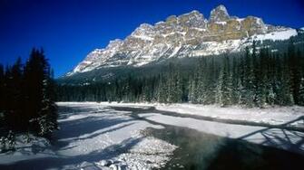 Background Alberta Canada Background Park National Castle