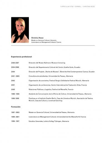 De Curriculum Vitae En Espanol HD Wallpaper Easypix Link
