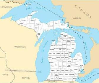 Best Michigan County Map HD Photo Galeries Wallpaper