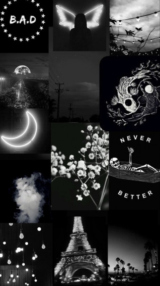 Black Phone Aesthetic Wallpaper