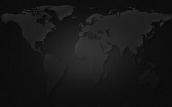 Wallpaper World Map Black By Rubasu Customize Org