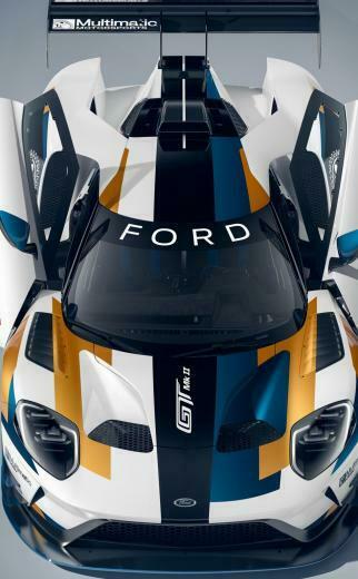Ford Gt Mk Ii Sports Car Wallpaper Cars