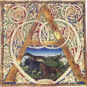 Is For Animal Esoteric And Occult Art Paintings Wallpaper Image