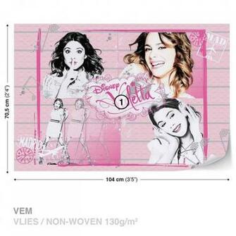 Disney Violetta Wall Paper Mural Buy At Europosters