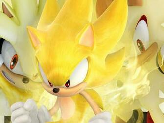 Super Sonic Shadow And Silver Desktop Background By