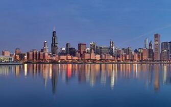 Chicago Wallpaper Dawn Beach Desktop HD