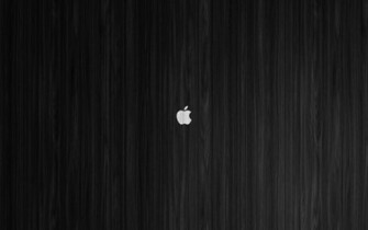 White Apple On Black Wood Mac Wallpaper By Zgraphx