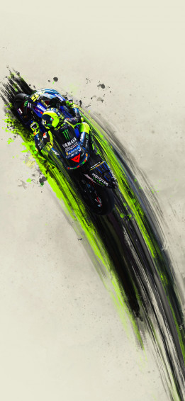 Valentino Rossi Motogp Ink Style 5e11even