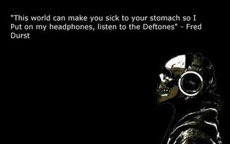 Headphones Quotes Deftones Fred Durst HD Wallpaper General