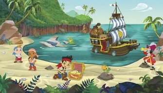 Jl Jake Neverland Pirates Xl Mural Product