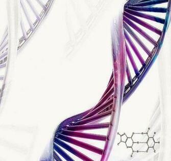 3d Image Dna HD Wallpaper