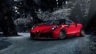 Pogea Racing Alfa Romeo 4c Wallpaper HD Car