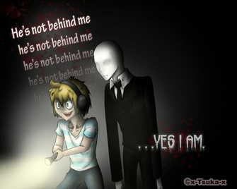 Pewdiepie And Slender Man By X Tsuka