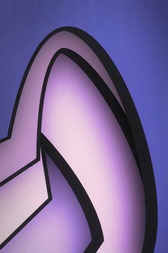 Purple Minimalist Art Wallpaper iPhone