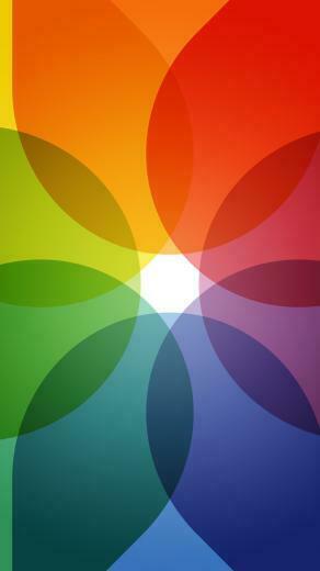 Colorful Circles Mobile Wallpaper