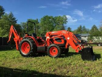 Kioti Dk4510 Shuttle Hyd Tractor Loader Backhoe For