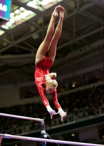 Nastia Liukin Gymnastics Bureaublad Achtergronden Wallpaper