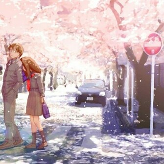 Romantic Anime Wallpaper