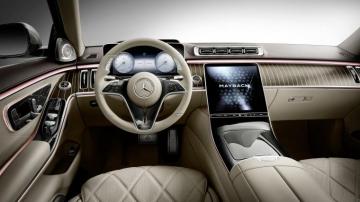 Mercedes S Class Maybach Interior 4k