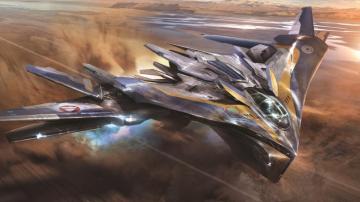 Galaxy Guardians Of The Vol Ship Milano