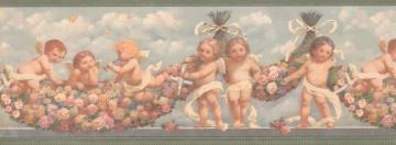Cherub Wallpaper Top Background